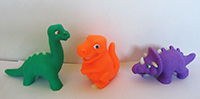 Dino glows